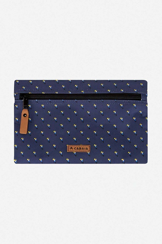Přední kapsa na batoh Cabaia hladký modrá BAGPOCKETS19