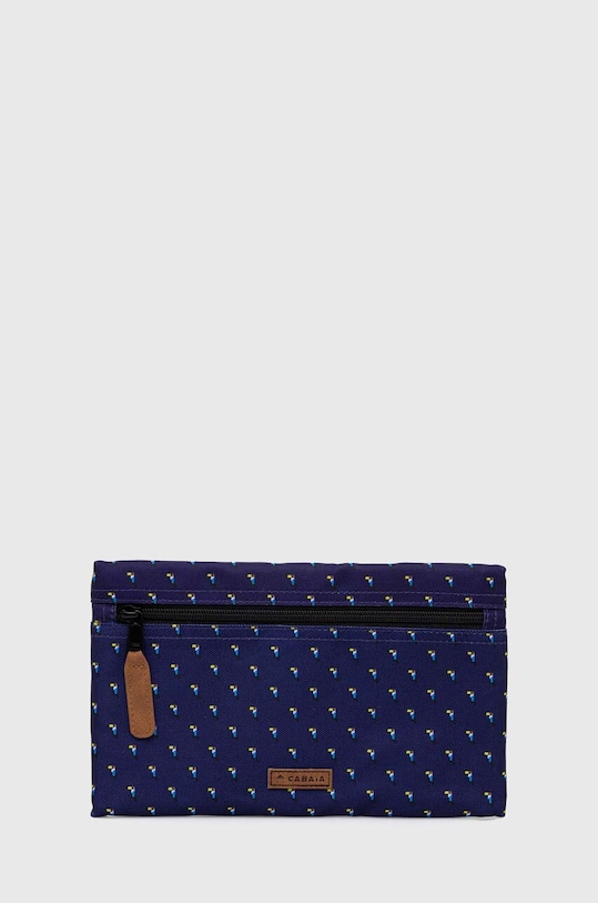 Přední kapsa na batoh Cabaia hladký námořnická modř BAGPOCKETS19