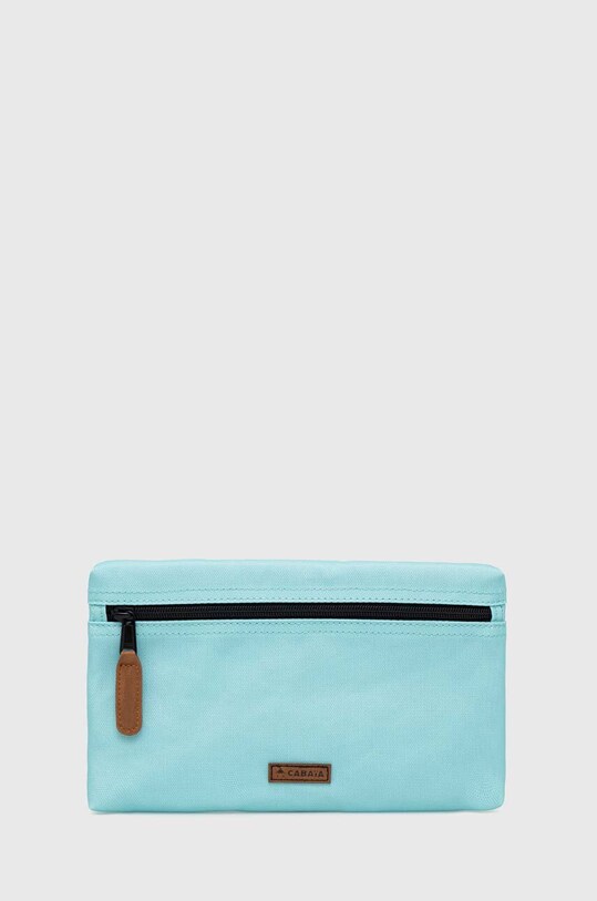 Vonkajšie vrecko na batoh Cabaia jednofarebný tyrkysová BAGPOCKETS19