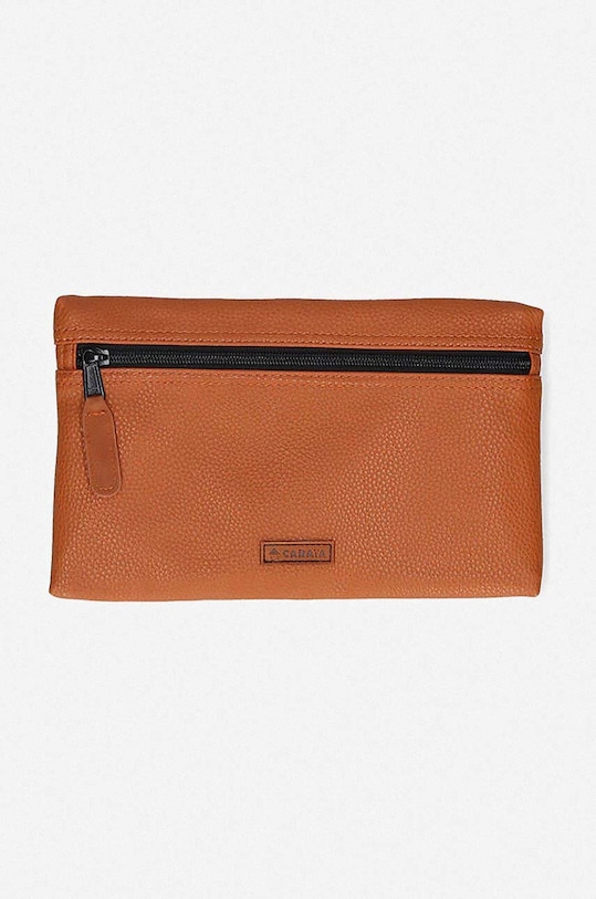 Malá taška Cabaia jednofarebný hnedá BAGPOCKETS19.