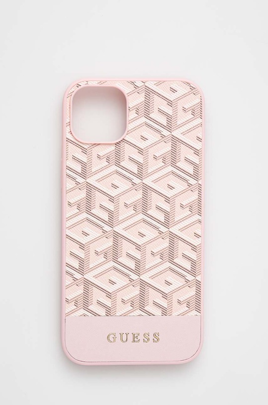 Θήκη κινητού Guess iPhone 14 Plus 6,7" για τηλέφωνο ροζ GUHMP14MHGCFSEP