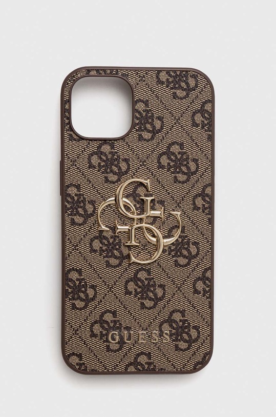 Etui za telefon Guess iPhone 13 6,1" za telefon smeđa GUHCP13M4GMGBR
