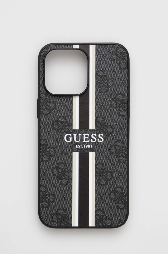 Guess custodia per telefono iPhone 14 Pro Max 6.7" sovrastampa grigio GUHMP14XP4RPSK