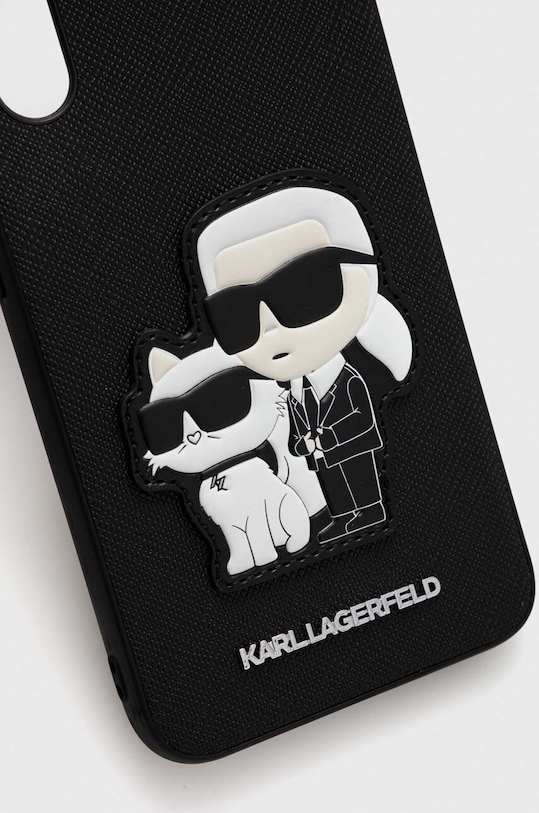 Karl Lagerfeld etui na telefon A34 5G A346 KLHCA34SANKCPK czarny AA00