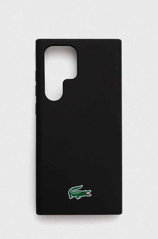 Etui za telefon Lacoste S23 Ultra S918 Za telefon črna LCHCS23LSLOK