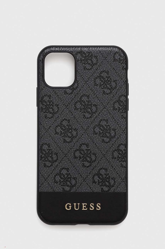 Guess etui na telefon iPhone 11 6,1" / XR na telefon szary GUHCN61G4GLGR