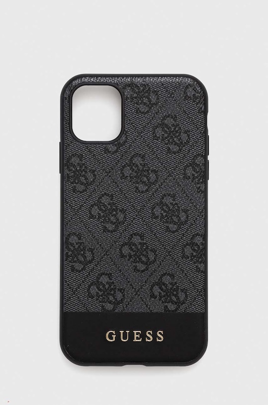 Guess etui na telefon iPhone 11 6,1" / XR na telefon szary GUHCN61G4GLGR