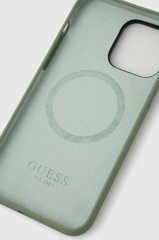 Guess etui na telefon iPhone 14 Pro Max 6.7" GUHMP14XSBPLA zielony AA00
