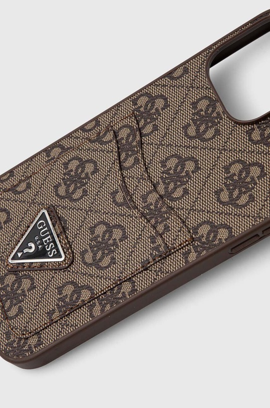 Guess etui na telefon iPhone 13 Pro Max 6,7 GUHCP13XP4TPW brązowy AA00