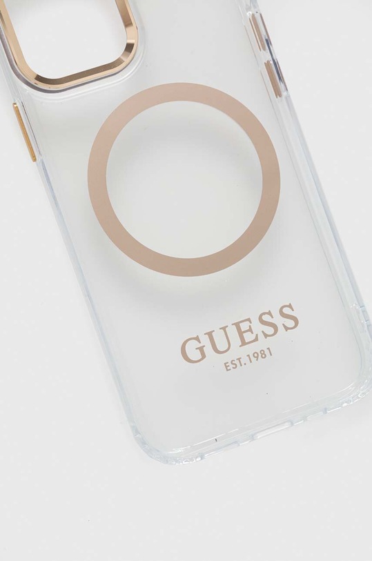 Чохол на телефон Guess iPhone 12/ 12 Pro 6,1" GUHMP12MHTRMD золотий AA00