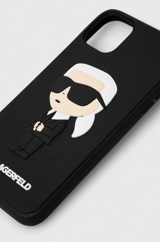 Karl Lagerfeld etui na telefon iPhone 11/Xr KLHCN613DRKINK czarny AA00
