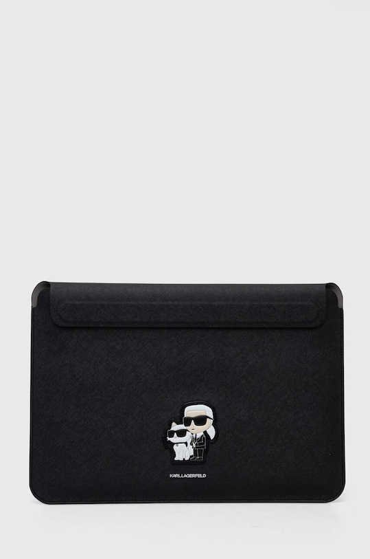 Obal na notebook Karl Lagerfeld Sleeve 14" na notebook černá KLCS14SAKCPMK