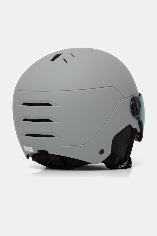 Akcesoria Uvex kask narciarski Wanted Visor 56.6.262 szary