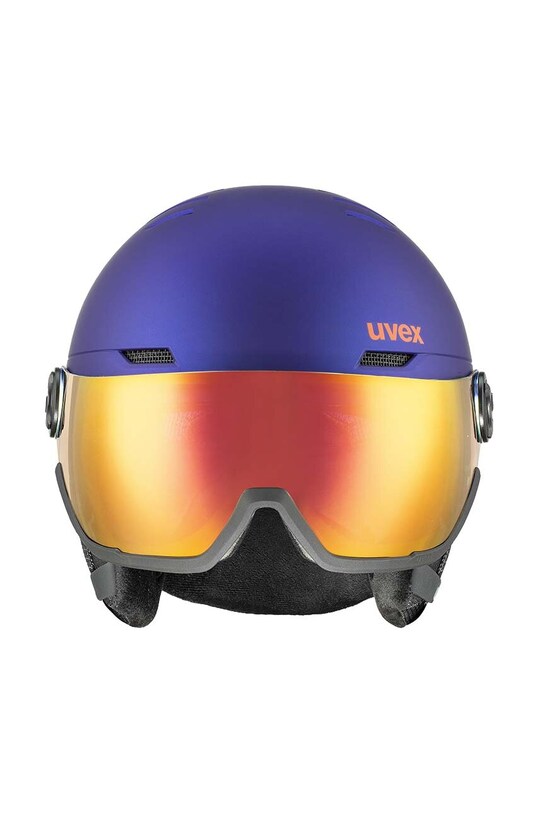Uvex kask narciarski Wanted Visor 56.6.262 niebieski AA00