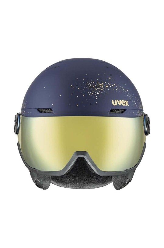 Горнолыжный шлем Uvex Wanted Visor WE 56.6.264 тёмно-синий AA00