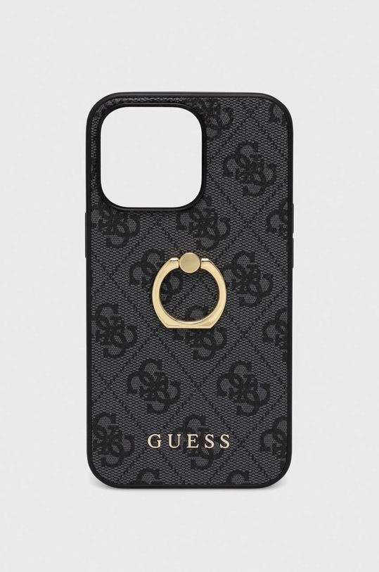 Guess etui na telefon iPhone 13 Pro / 13 6,1 na telefon szary GUHCP13L4GMRGR