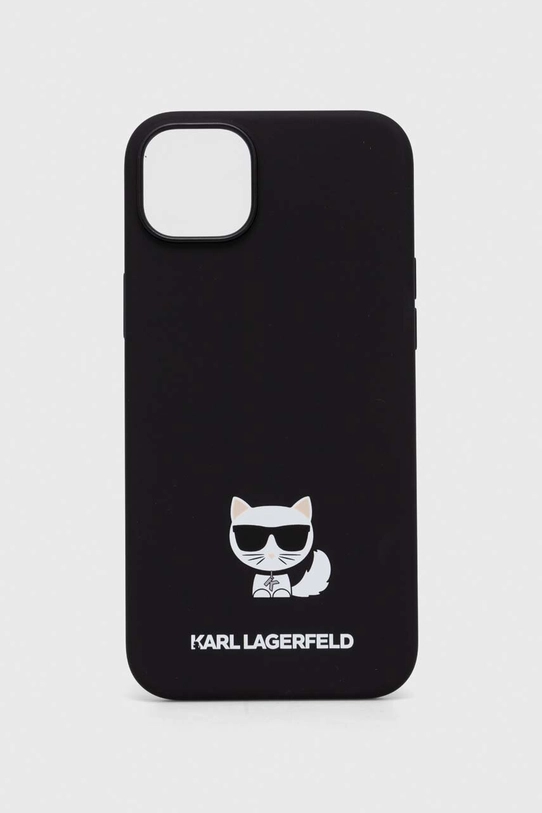 Karl Lagerfeld etui na telefon iPhone 14 Plus 6,7 na telefon czarny KLHCP14MSLCTBK