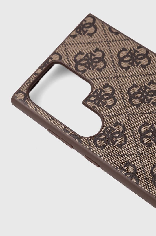 Θήκη κινητού Guess S23 Ultra S918 GUHCS23LG4GFBR καφέ AA00