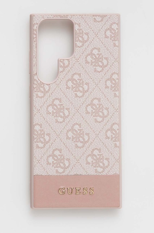 Guess etui na telefon Samsung Galaxy S23 Ultra S918 aplikacja różowy GUHCS23LG4GLPI