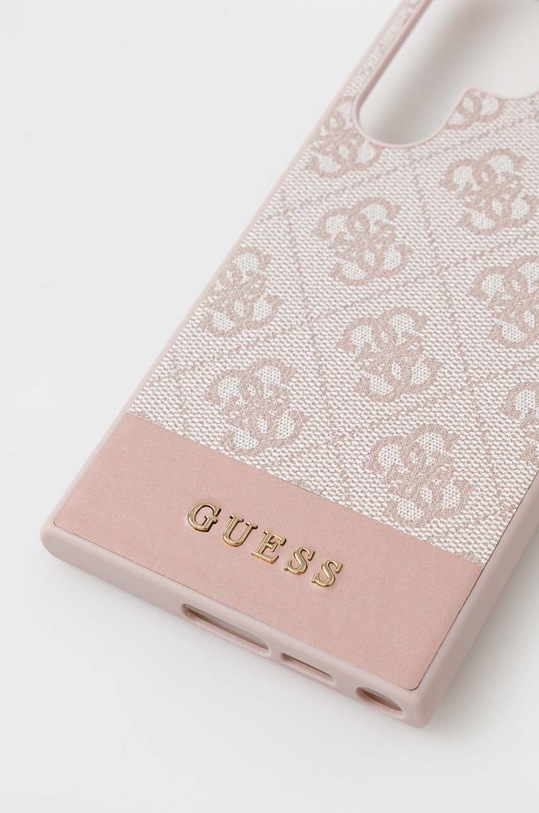 Guess etui na telefon Samsung Galaxy S23 Ultra S918 GUHCS23LG4GLPI różowy AA00