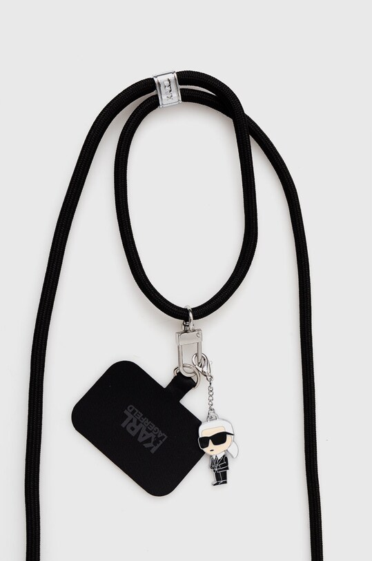 Karl Lagerfeld curea telefon Universal CBDY KLUCNMSCKIK negru AA00