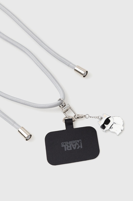 Popruh na telefon Karl Lagerfeld Universal CBDY KLUCNMSCKIG šedá AA00