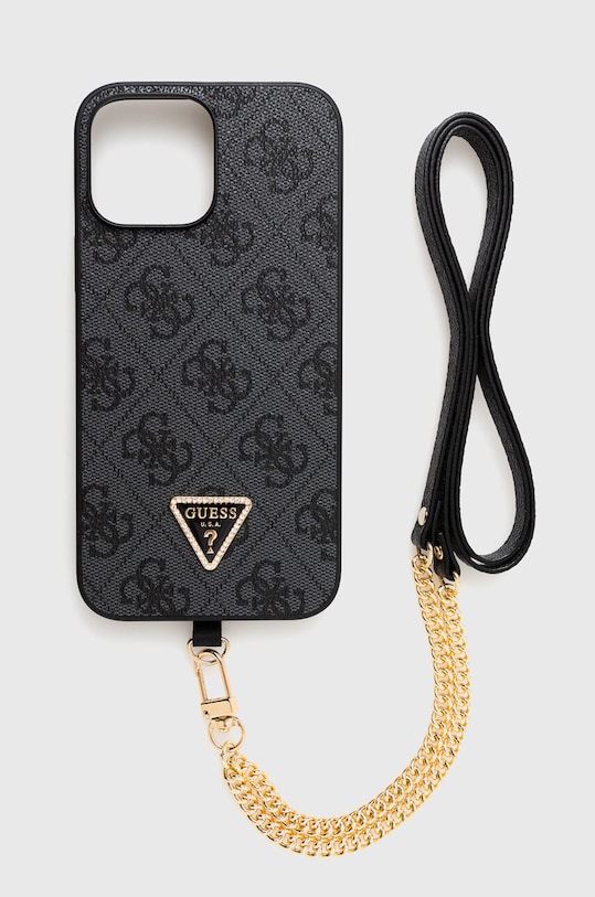 Guess etui na telefon iPhone 13 Pro Max 6.7 na telefon szary GUHCP13XP4TDSCPK