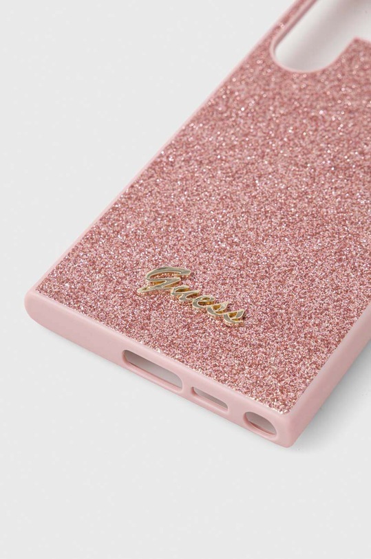 Etui za telefon Guess S23 Ultra S918 GUHCS23LHGGSHP roza AA00