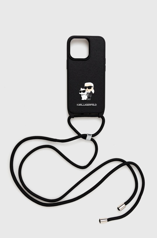 Чехол на телефон Karl Lagerfeld iPhone 13 Pro / 13 6.1 KLHCP13LSAKCPSK чёрный AA00