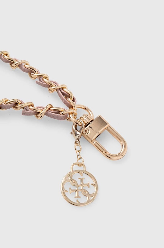 Guess zawieszka do telefonu GUOUCHSAMC4P różowy AA00