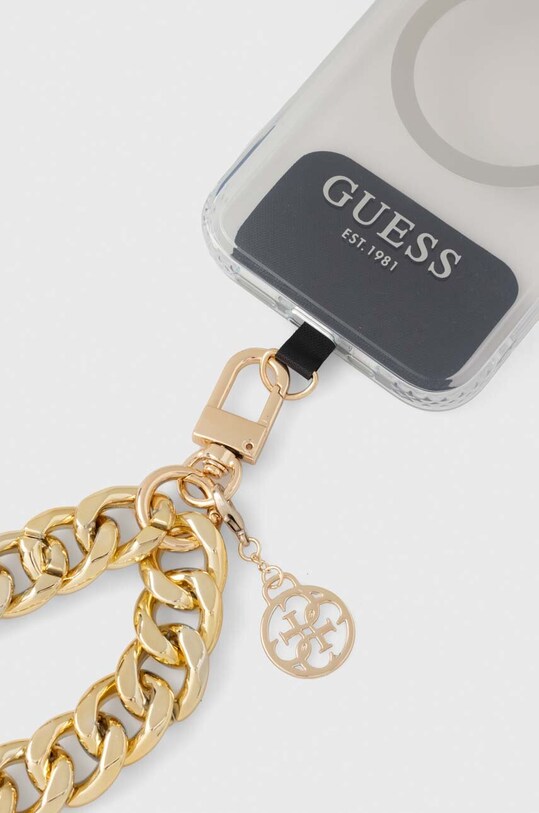 Guess zawieszka do telefonu GUOUCBMC4MD złoty AA00