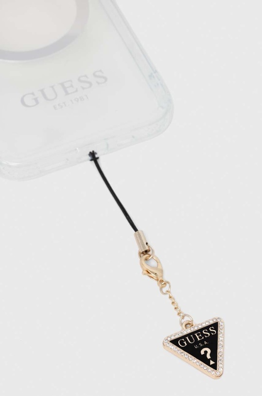 Guess zawieszka do telefonu cyrkonia złoty GUCPMTDCK