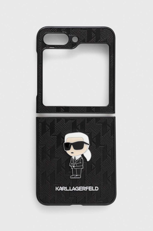 Чехол на телефон Karl Lagerfeld Samsung Galaxy Z Flip5 для телефона чёрный KLHCZF5SAPKINPK