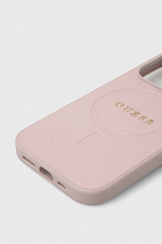 Guess etui na telefon iPhone 14 Pro 6.1 GUHMP14LPSAHMCP różowy AA00