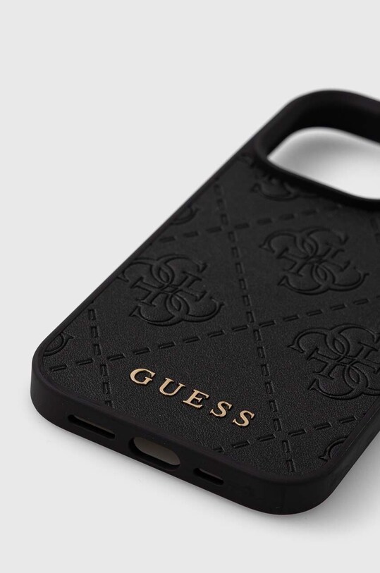 Guess Husă pentru telefon iPhone 15 Pro 6.1 GUHCP15LP4EPMK negru AA00