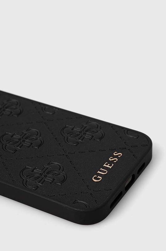 Кейс за телефон Guess iPhone 15 Pro Max 6.7 GUHCP15XP4EPMK черен AA00