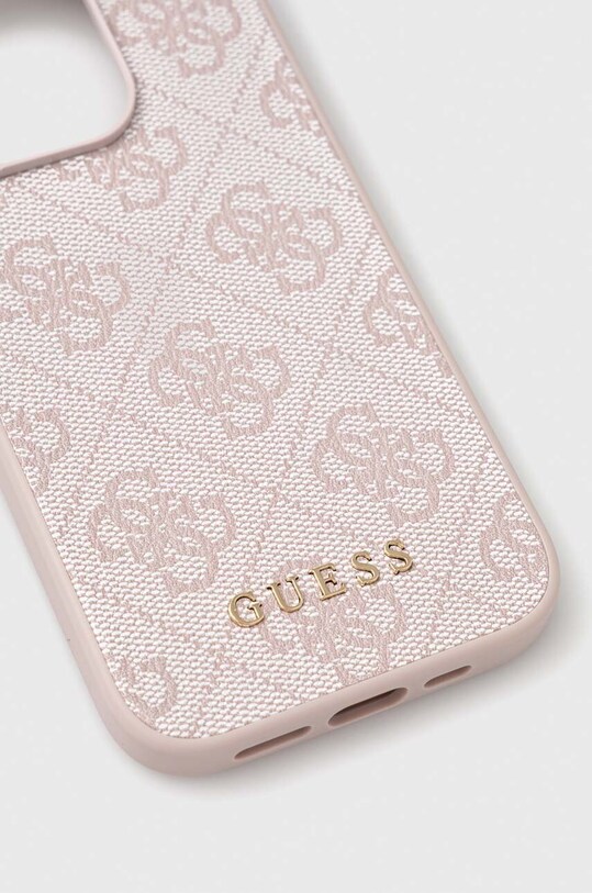 Etui za telefon Guess iPhone 15 Pro 6.1" GUHCP15LG4GFPI roza AA00