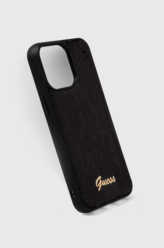 Guess etui na telefon iPhone 15 Pro Max 6.7 GUHCP15XPSFDGSK czarny AA00