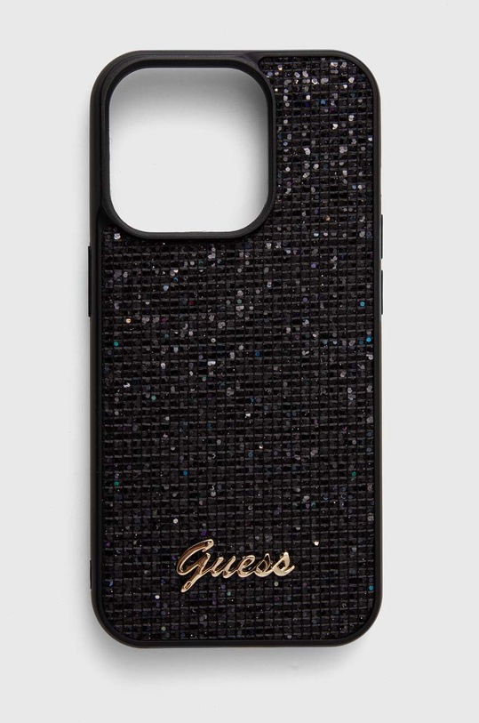 Θήκη κινητού Guess iPhone 15 Pro 6.1 για τηλέφωνο μαύρο GUHCP15LPMSDGSK
