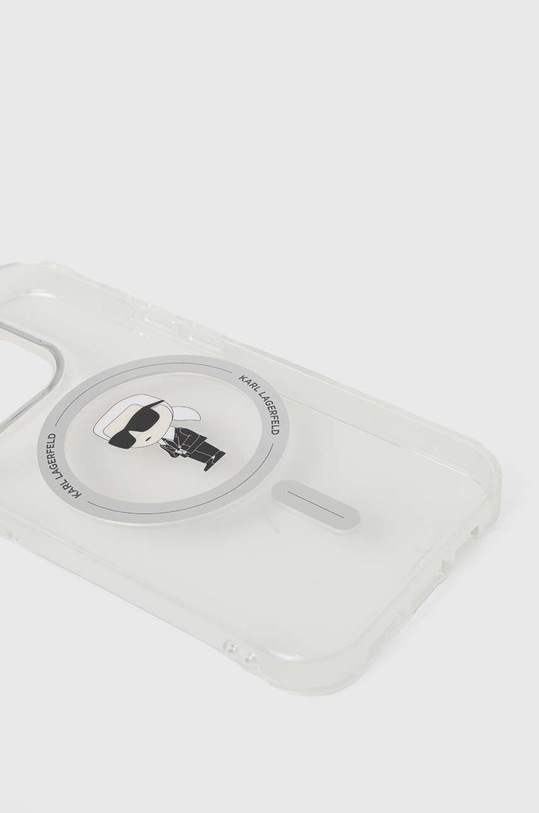 Karl Lagerfeld etui na telefon iPhone 15 Pro 6.1 KLHMP15LHFCKNOT transparentny AA00