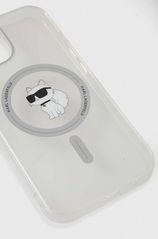 Etui za telefon Karl Lagerfeld iPhone 15 6.1 KLHMP15SHFCCNOT transparentna AA00