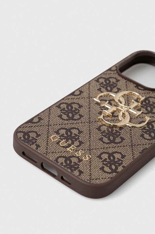 Etui za telefon Guess iPhone 15 Pro 6.1 GUHCP15L4GMGBR smeđa AA00