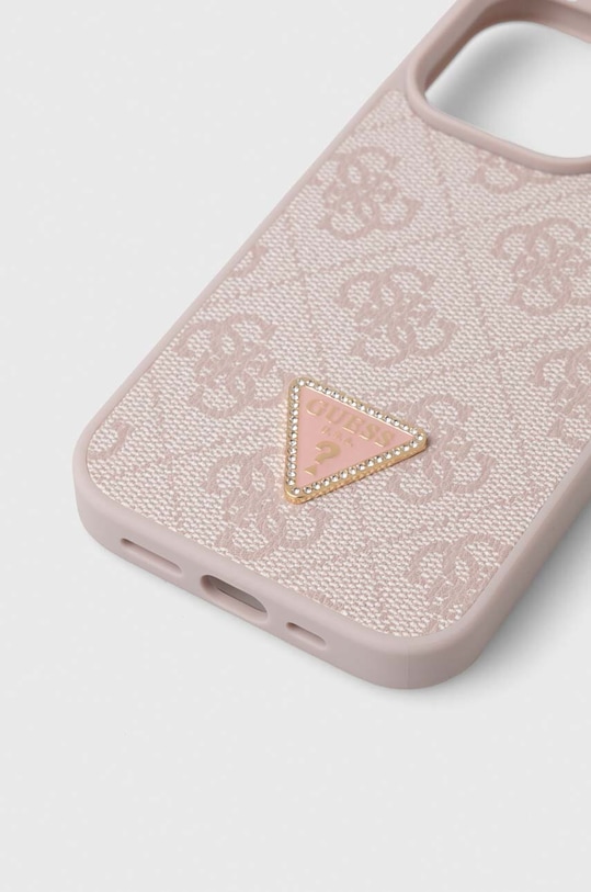 Чохол на телефон Guess iPhone 15 Pro 6.1 GUHCP15LP4TDPP рожевий AA00