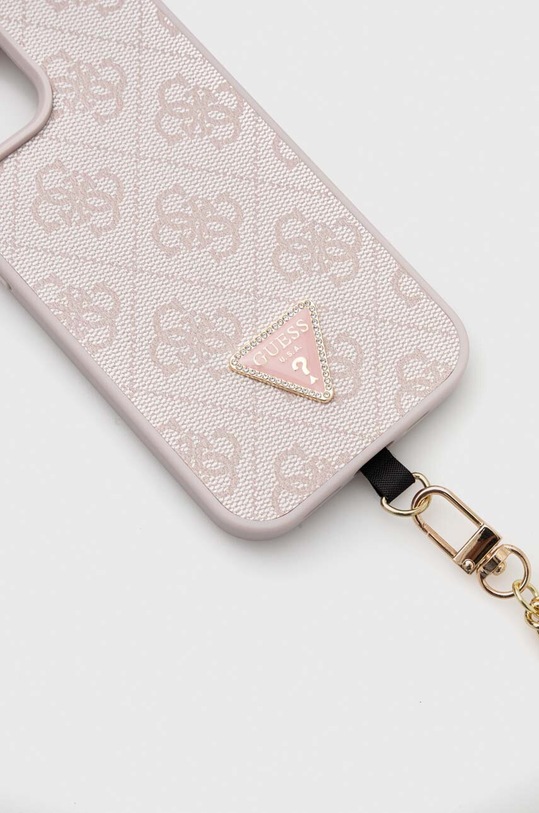 Чохол на телефон Guess iPhone 15 6.1 GUHCP15SP4TDSCPP рожевий AA00