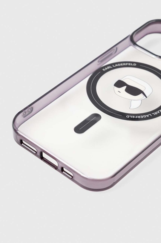 Karl Lagerfeld etui na telefon iPhone 15 6.1 KLHMP15SHKHNOTK transparentny AA00