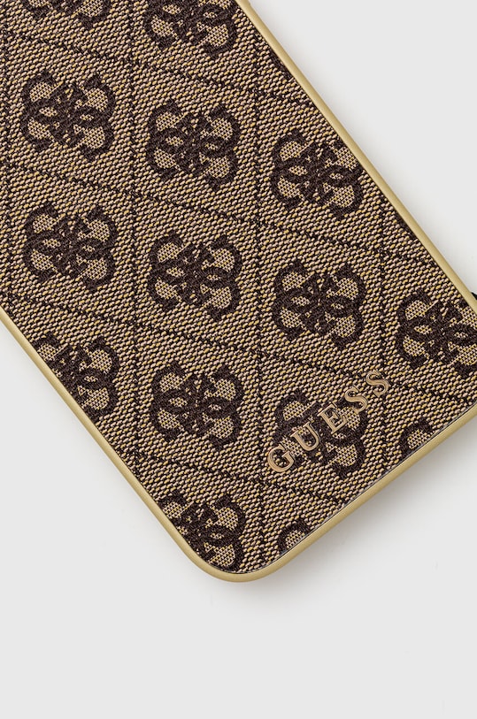 Guess etui na telefon iPhone 15 Plus 6.7 GUHCP15MGF4GBR brązowy AA00