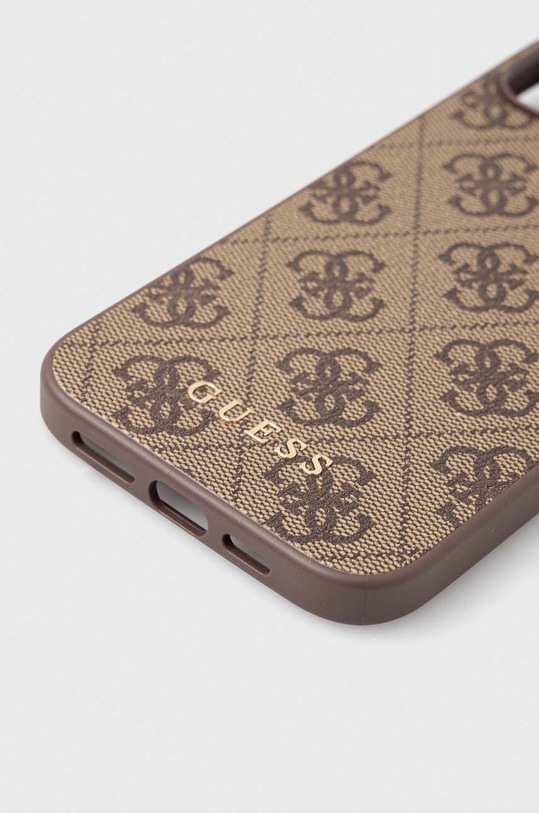 Guess Husă pentru telefon iPhone 15 Plus 6.7 GUHCP15MG4GFBR maro AA00