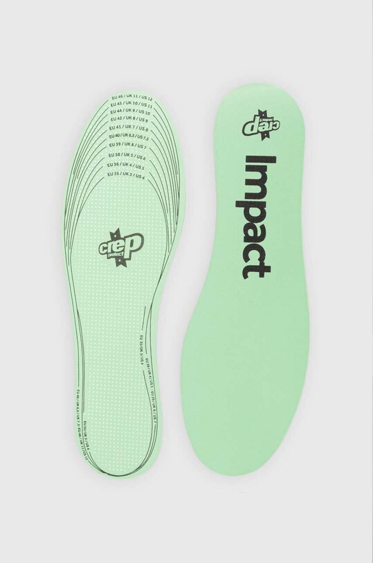 Стельки для обуви Crep Protect зелёный CP022