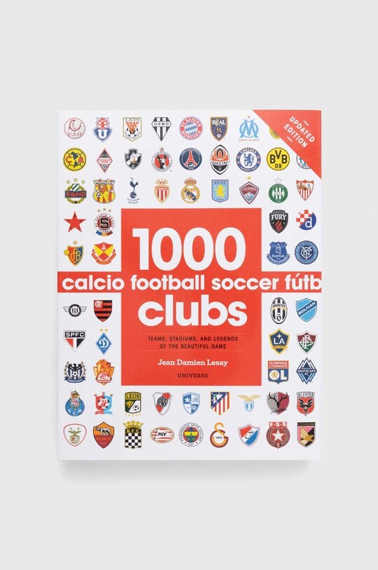 Universe Publishing książka 1000 Football Clubs, Jean Damien Lesay multicolor 9780789331106
