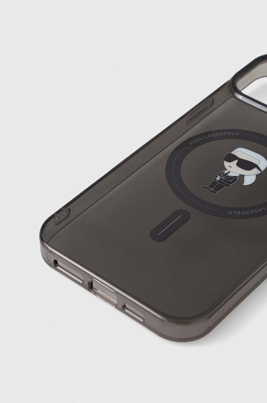 Karl Lagerfeld etui na telefon iPhone 15 Plus 6.7 KLHMP15MHFCKNOK czarny AA00